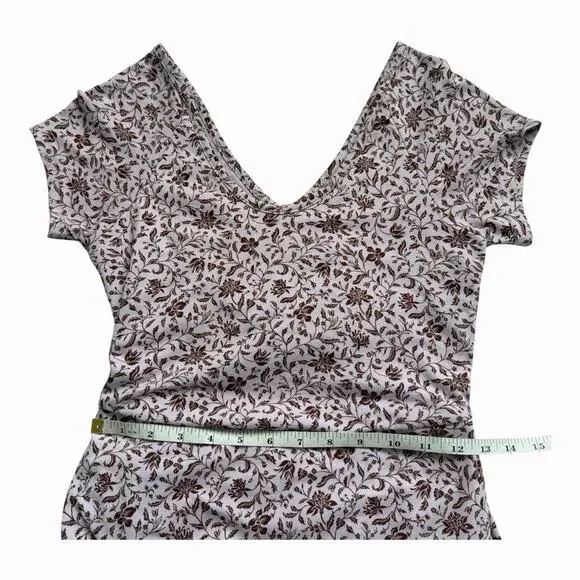 Pact Fit & Flare Crossback Maxi Dress Small Organic Cotton Pockets Prairiecore - Picture 7 of 12